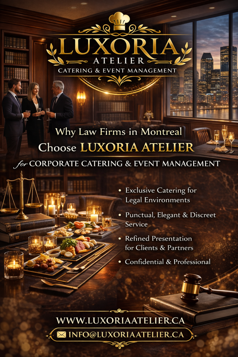 Read more about the article Executive Catering and Event Management for Law Firms in Montreal